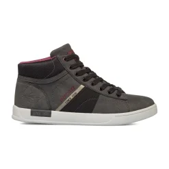 Sneakers alte grigie da uomo Ducati