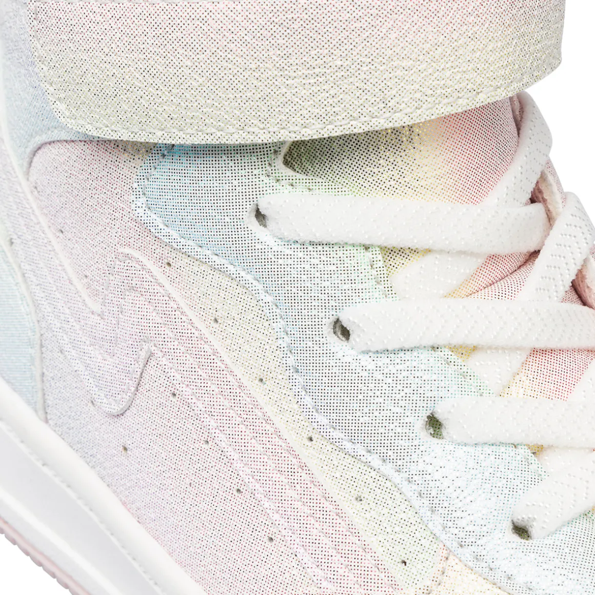 Sneakers alte multicolore da ragazza Le Scarpe di Alice