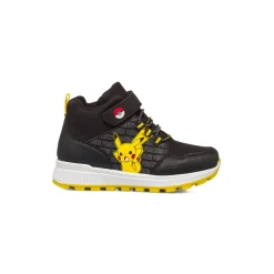 Sneakers alte nere da bambino con stampa Pokemon