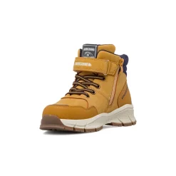 Sneakers alte ocra con strappo da Ragazzo Americanino