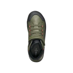 Sneakers alte verde da Bambino con suola traspirante Geox