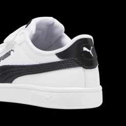 Sneakers bambina bianche con dettagli glitter Puma Smash 3.0