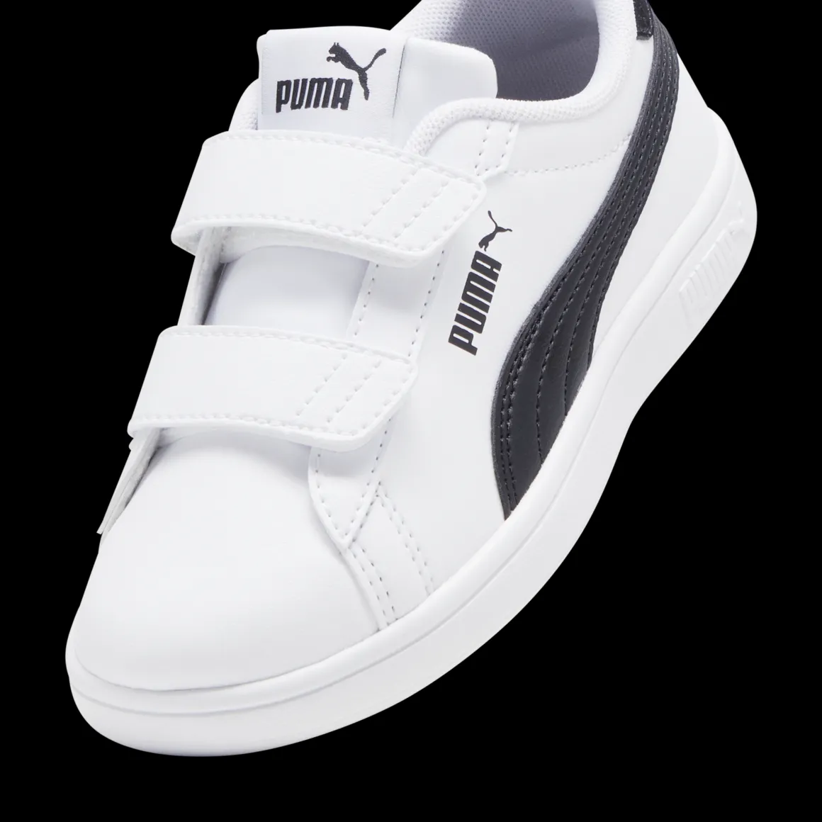 Sneakers bambina bianche con dettagli glitter Puma Smash 3.0