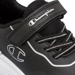 Sneakers bambina nere con logo Champion Bold Winter