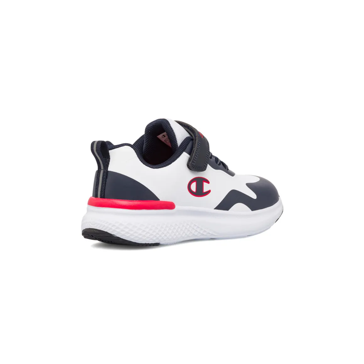 Sneakers bambino bianche e blu con logo Champion Bold Winter