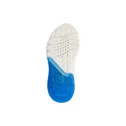Sneakers bambino blu e nere con luci e logo Super Mario Geox