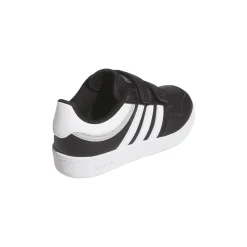 Sneakers bambino nere con logo tre strisce adidas Hoops 4.0