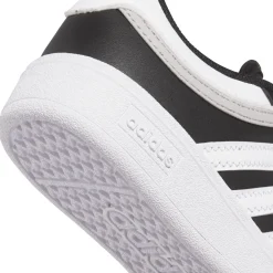 Sneakers bambino nere con logo tre strisce adidas Hoops 4.0