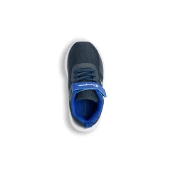 Sneakers bambino primi passi blu con logo Champion Softy Evolve