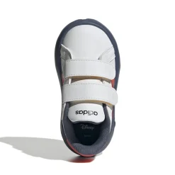 Sneakers bambino primi passi rosso e blu con stampa topolino adidas Grand Court Mickey