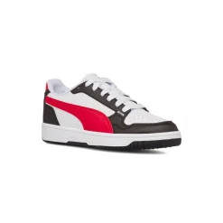 Sneakers basse ragazzo nere e rosse Reb-L Jr Puma