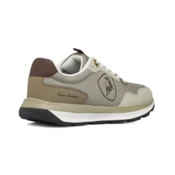 Sneakers beige casual da Uomo con logo Tonino Lamborghini