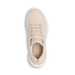 Sneakers beige da Donna Skechers Air in Memory Foam