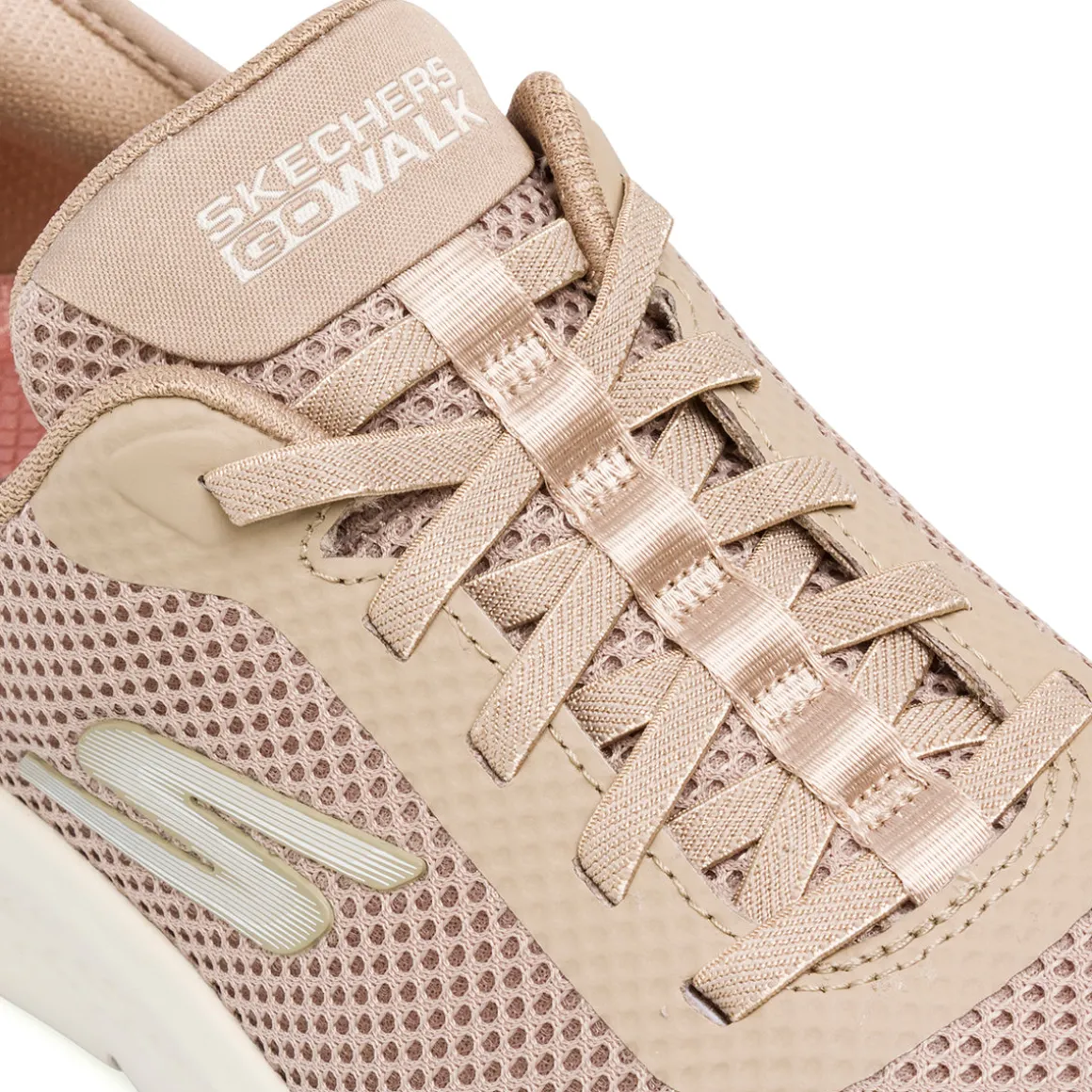 Sneakers beige da Donna Skechers GO WALK FLEX