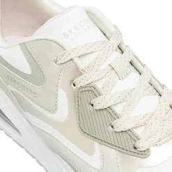 Sneakers beige da Ragazza con ammortizzazione ad aria Skechers Uno