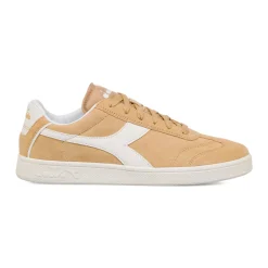Sneakers beige da Uomo effetto scamosciato Diadora