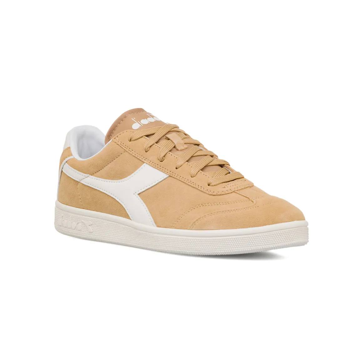 Sneakers beige da Uomo effetto scamosciato Diadora