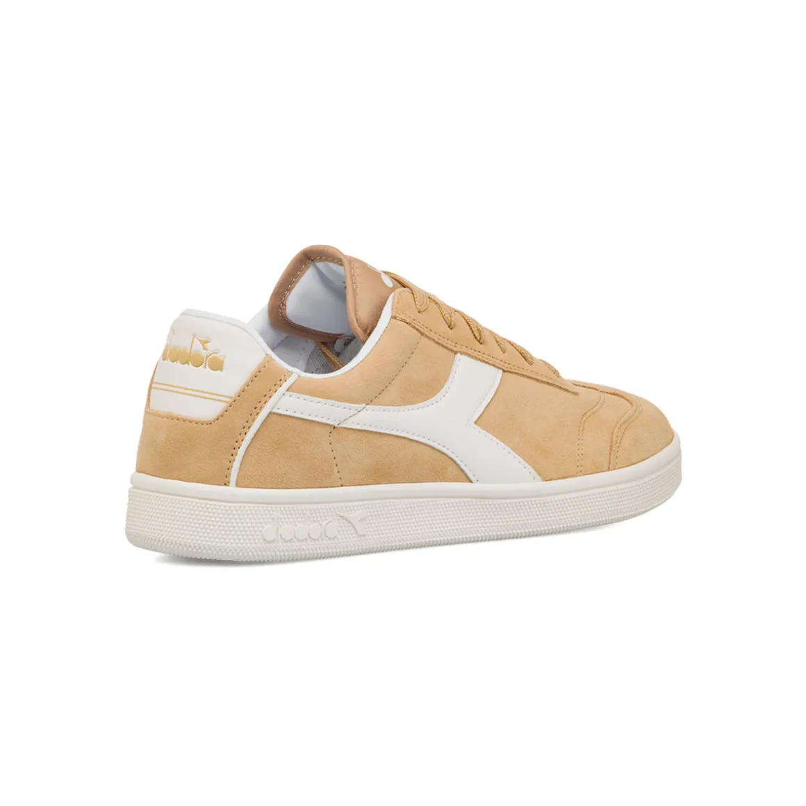 Sneakers beige da Uomo effetto scamosciato Diadora