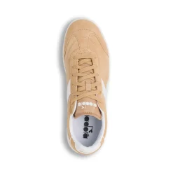 Sneakers beige da Uomo effetto scamosciato Diadora