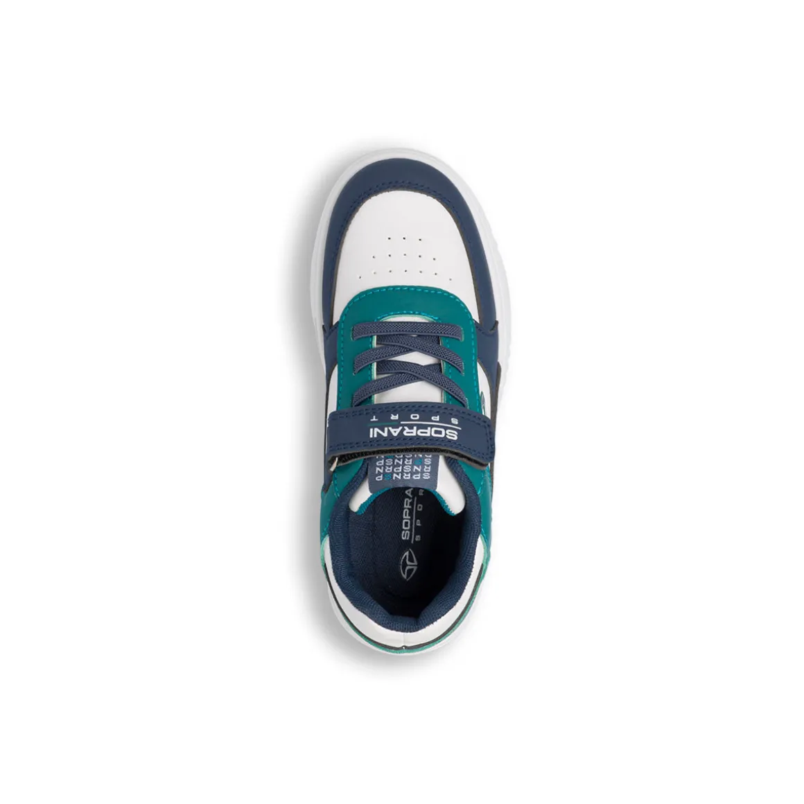 Sneakers Bianche bicolore da Bambino Soprani Sport