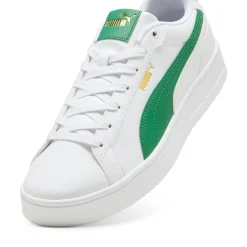 Sneakers bianche con inserti verdi da Uomo Puma Court Classico