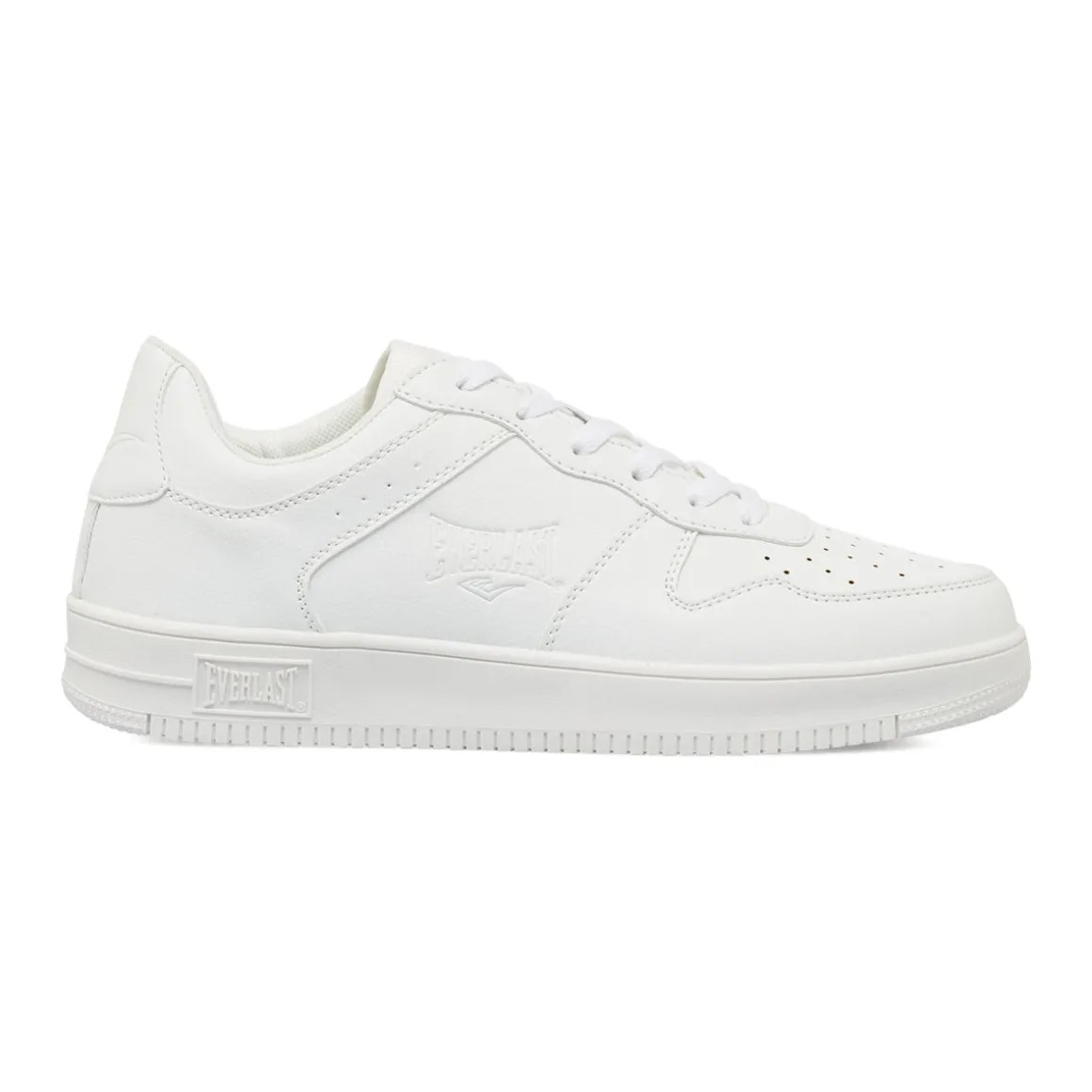 Sneakers bianche con logo e dettagli traforati Everlast