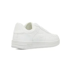 Sneakers bianche con logo e dettagli traforati Everlast