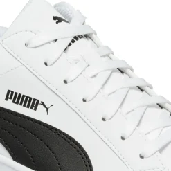 Sneakers bianche con striscia laterale a contrasto Puma Smash Vulc