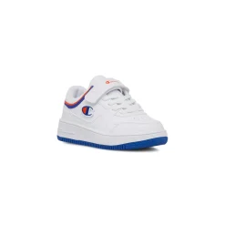 Sneakers bianche da Bambino con dettagli blu e arancioni Champion Low B Ps