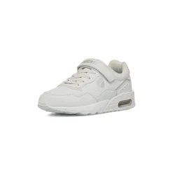 Sneakers bianche da bambino con ammortizzazione ad aria Ducati