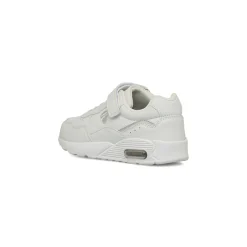 Sneakers bianche da bambino con ammortizzazione ad aria Ducati