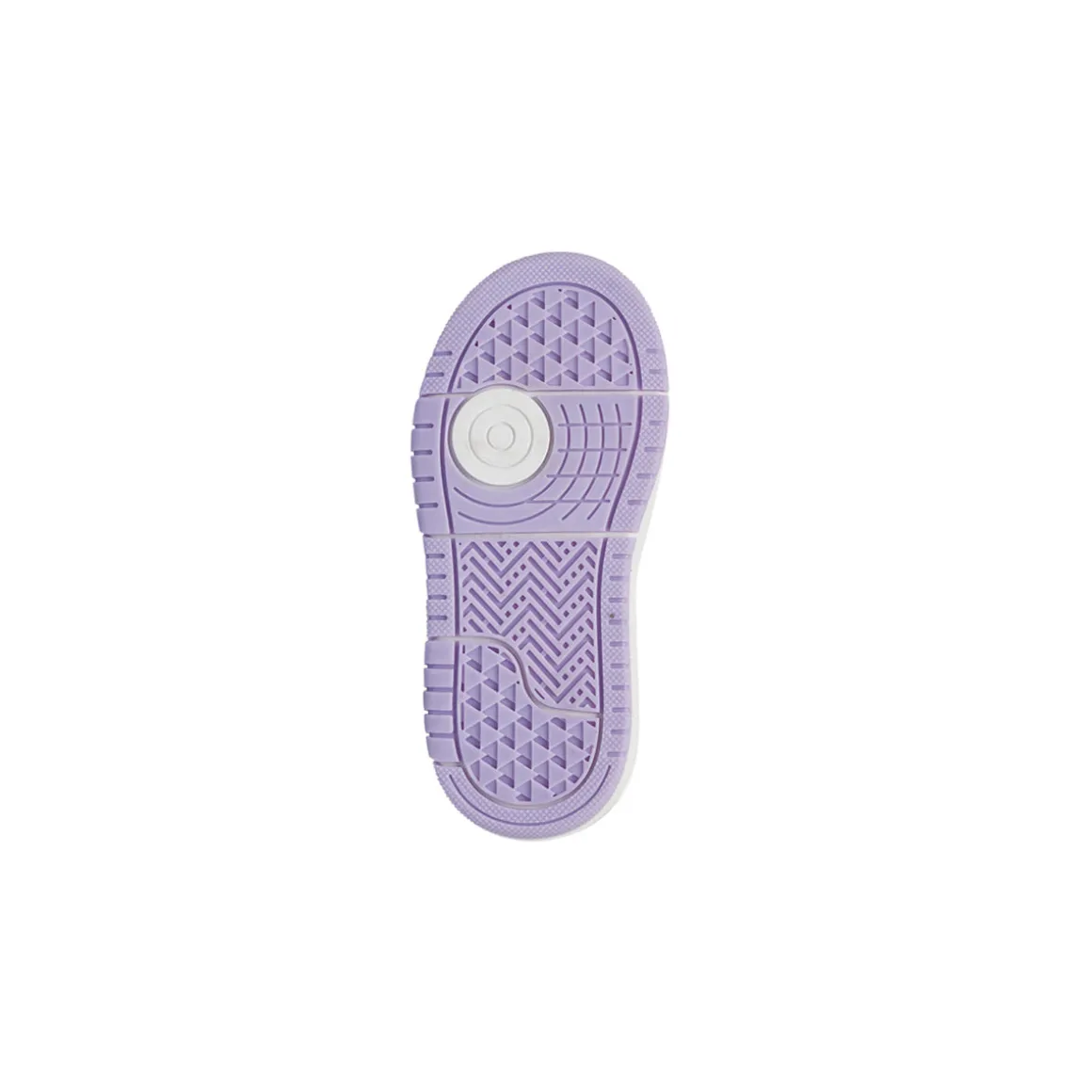 Sneakers bianche da bambina con dettagli lilla e glitter Le scarpe di Alice