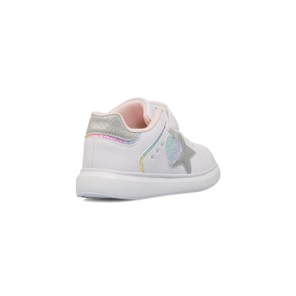 Sneakers bianche da Bambina con dettagli glitter Dieci Baci