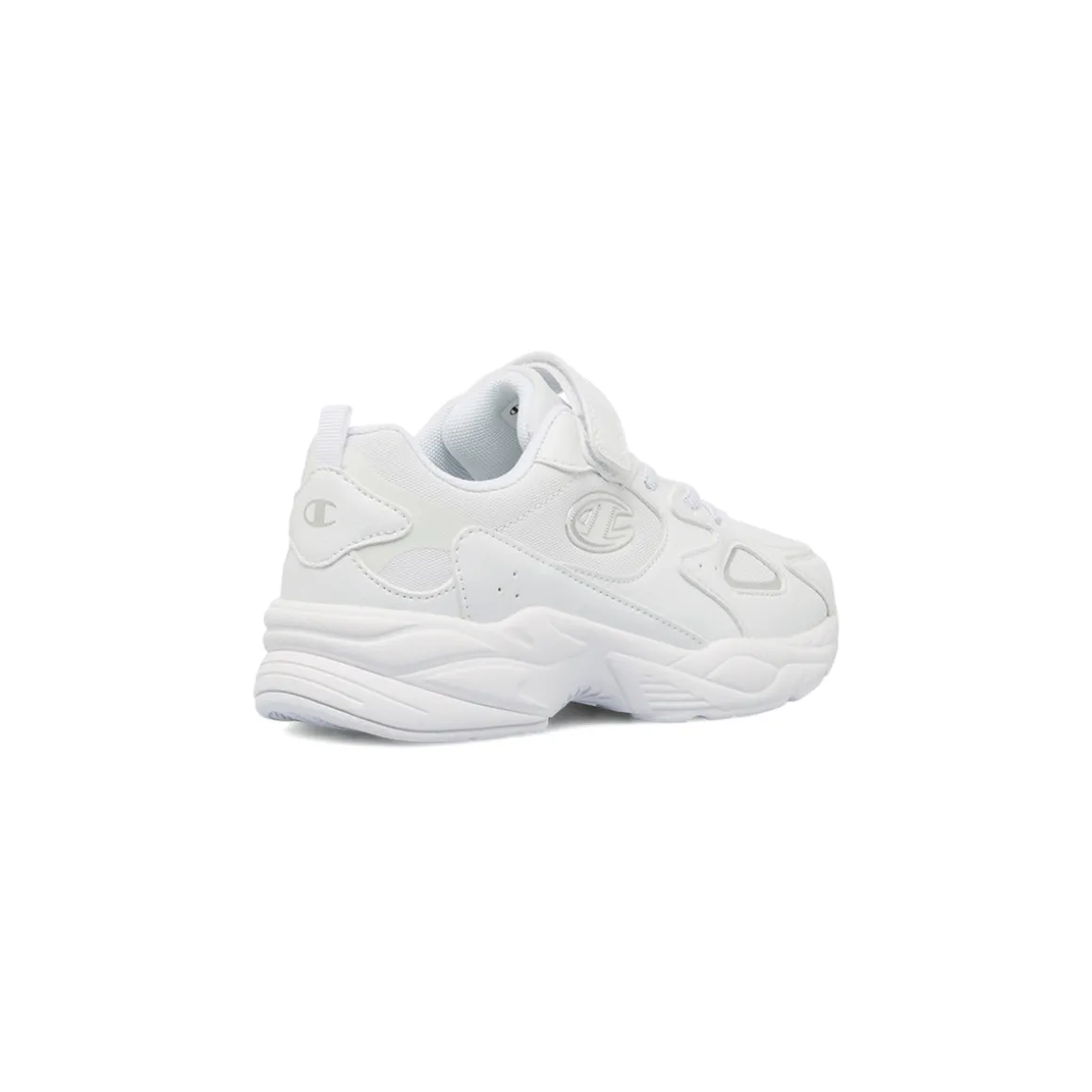 Sneakers bianche da Bambina con strappo in velcro Champion