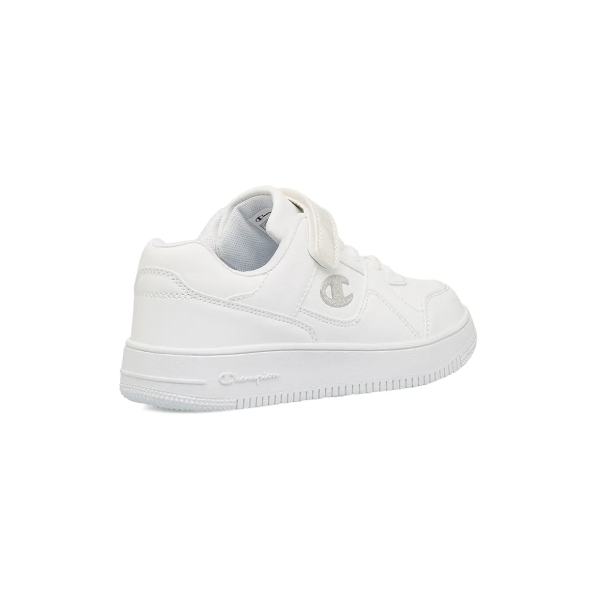 Sneakers bianche da Bambina con dettaglio logo laterale Champion Low G PS