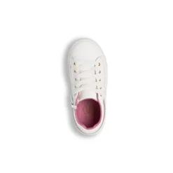 Sneakers bianche da Bambina con cuoricini Dieci Baci