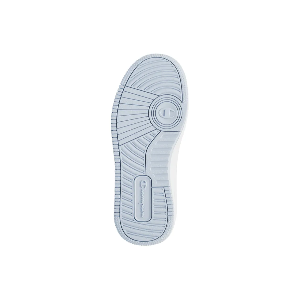 Sneakers bianche da bambina Champion con chiusura a strappo