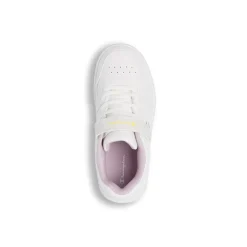 Sneakers bianche da bambina Champion con chiusura a strappo