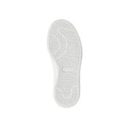 Sneakers bianche da Bambino con dettagli rossi e Strappo Ducati