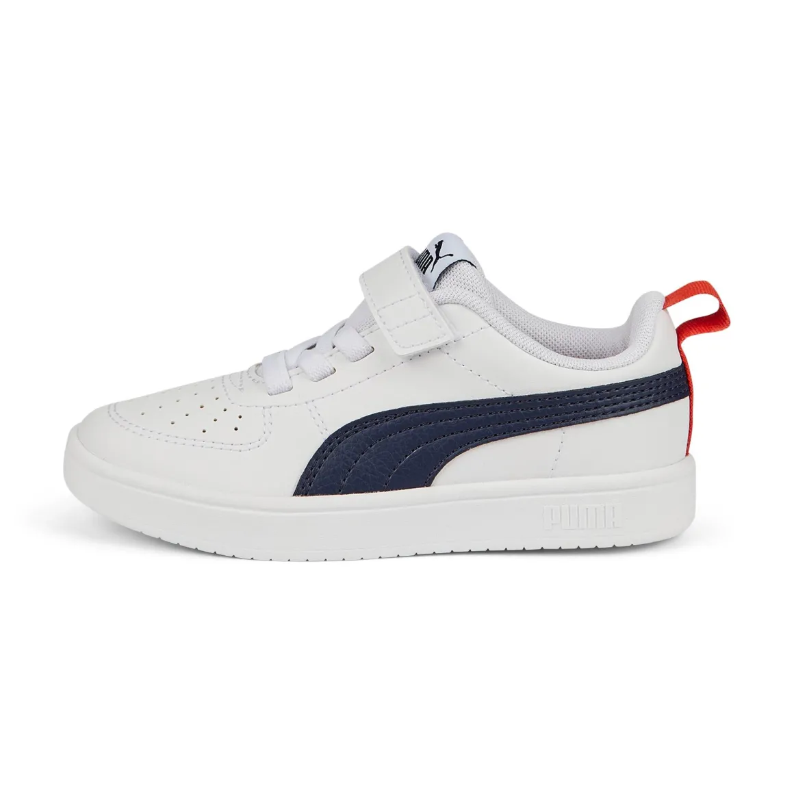 Sneakers bianche da Bambina e Bambino con chiusura a strappo Puma Rickie