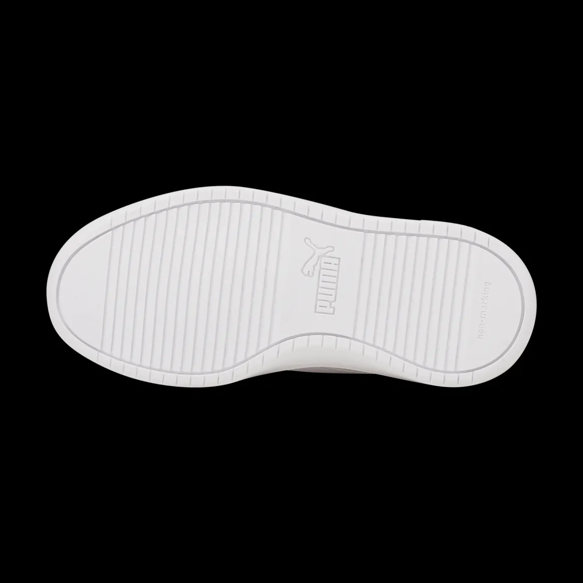 Sneakers bianche da bambina con velcro e lacci Puma Rickie AC+ PS