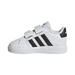 Sneakers bianche da Bambino adidas Grand Court 2.0 con strappo