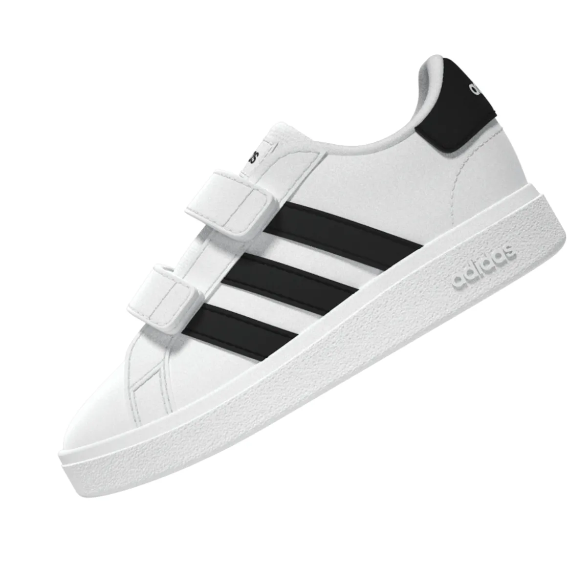 Sneakers bianche da Bambino adidas Grand Court 2.0 con strappo