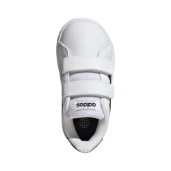 Sneakers bianche da Bambino adidas Grand Court 2.0 con strappo