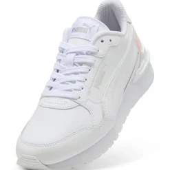 Sneakers bianche da Donna con inserto iridescente Puma ST Runner v4 Holo Jr