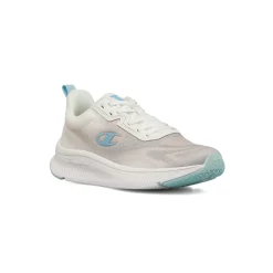 Sneakers bianche da Donna con inserti grigi e azzurri Champion Galactic Low