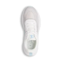 Sneakers bianche da Donna con inserti grigi e azzurri Champion Galactic Low