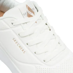 Sneakers bianche da Donna con Memory Foam Skechers Uno Lite
