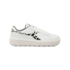Sneakers bianche da Donna con stampa animalier Diadora JACE JUNGLE