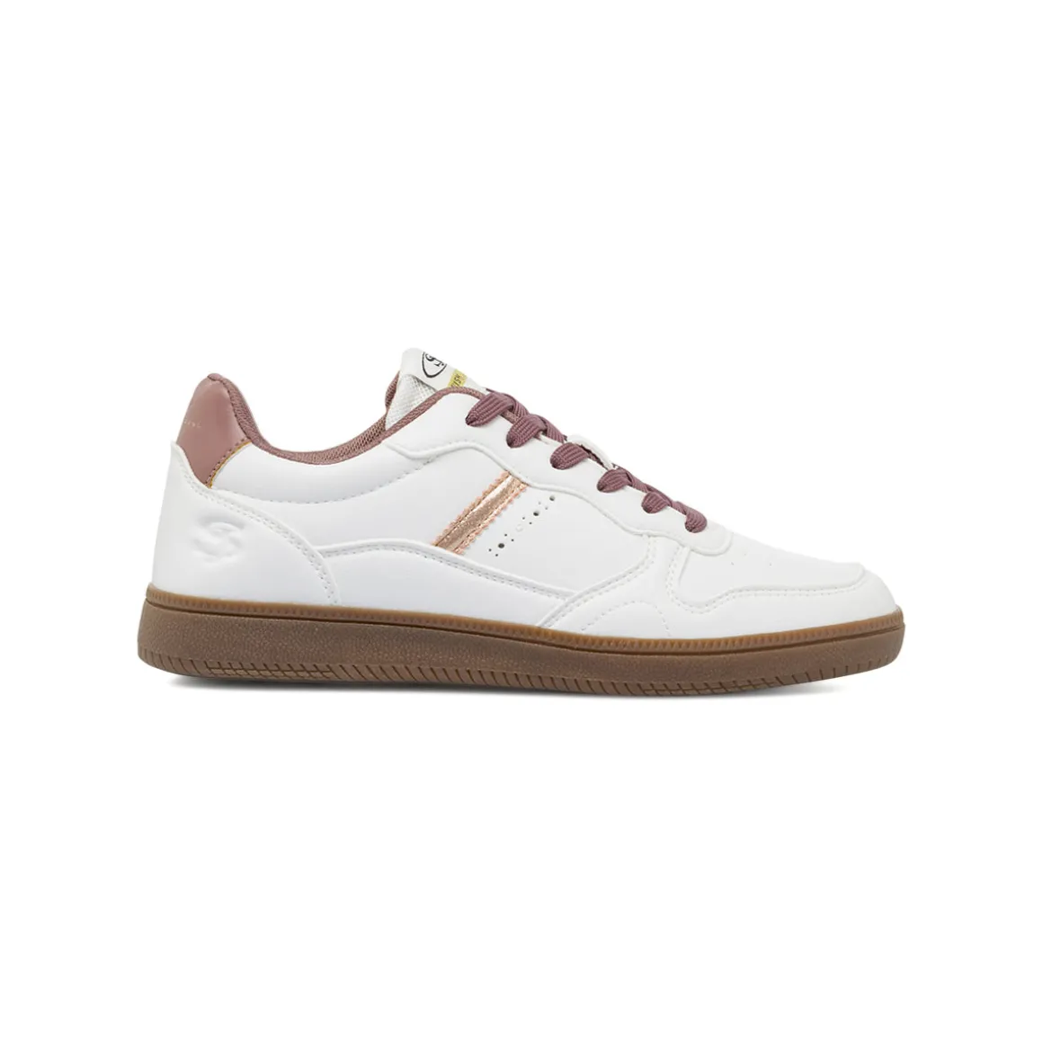 Sneakers bianche da Donna con dettagli rosa Swish Jeans